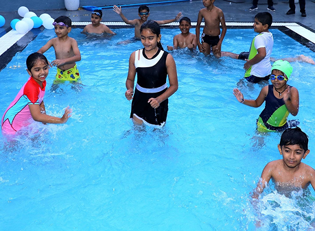 Kids Pool Party at Ileseum Clubs, Bavdhan